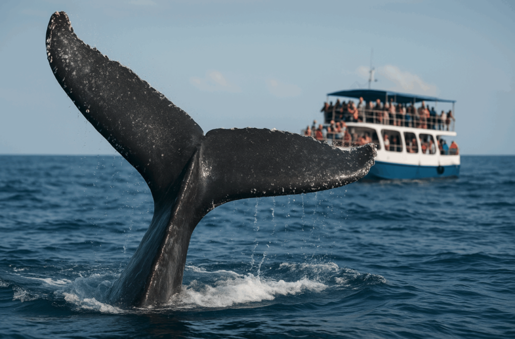whalewatching in Mirissa
