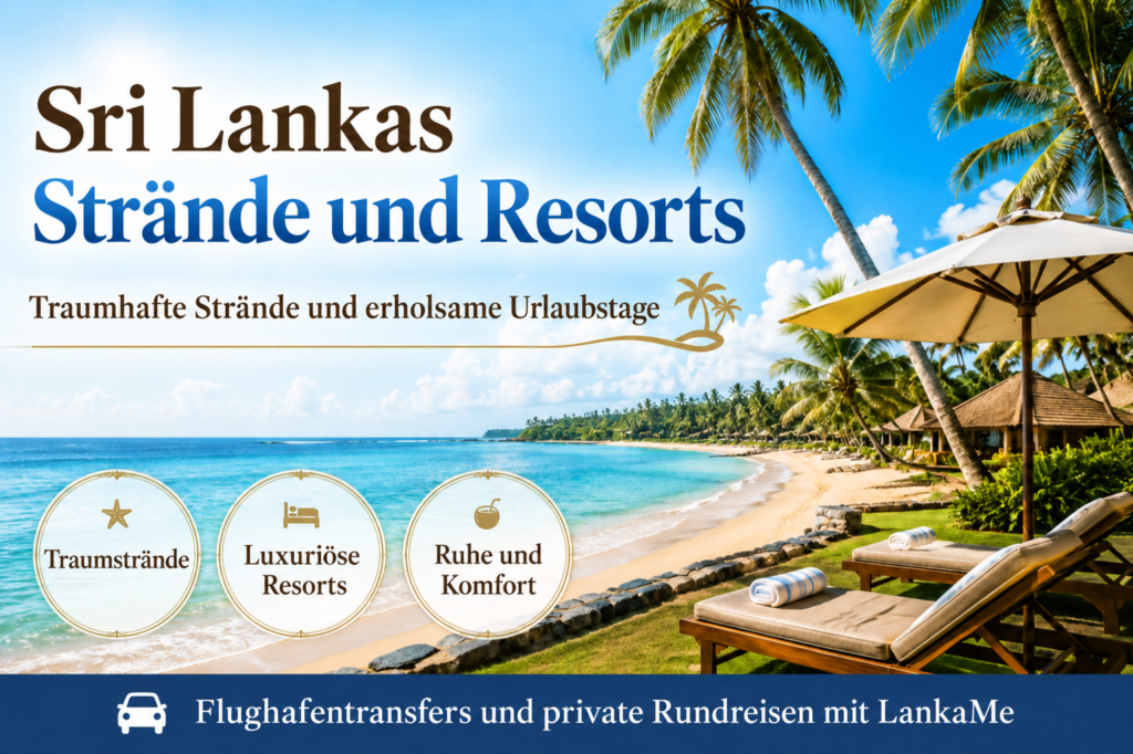 Sri Lankas Strände und Resorts