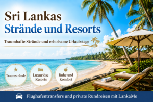 Sri Lankas Strände und Resorts