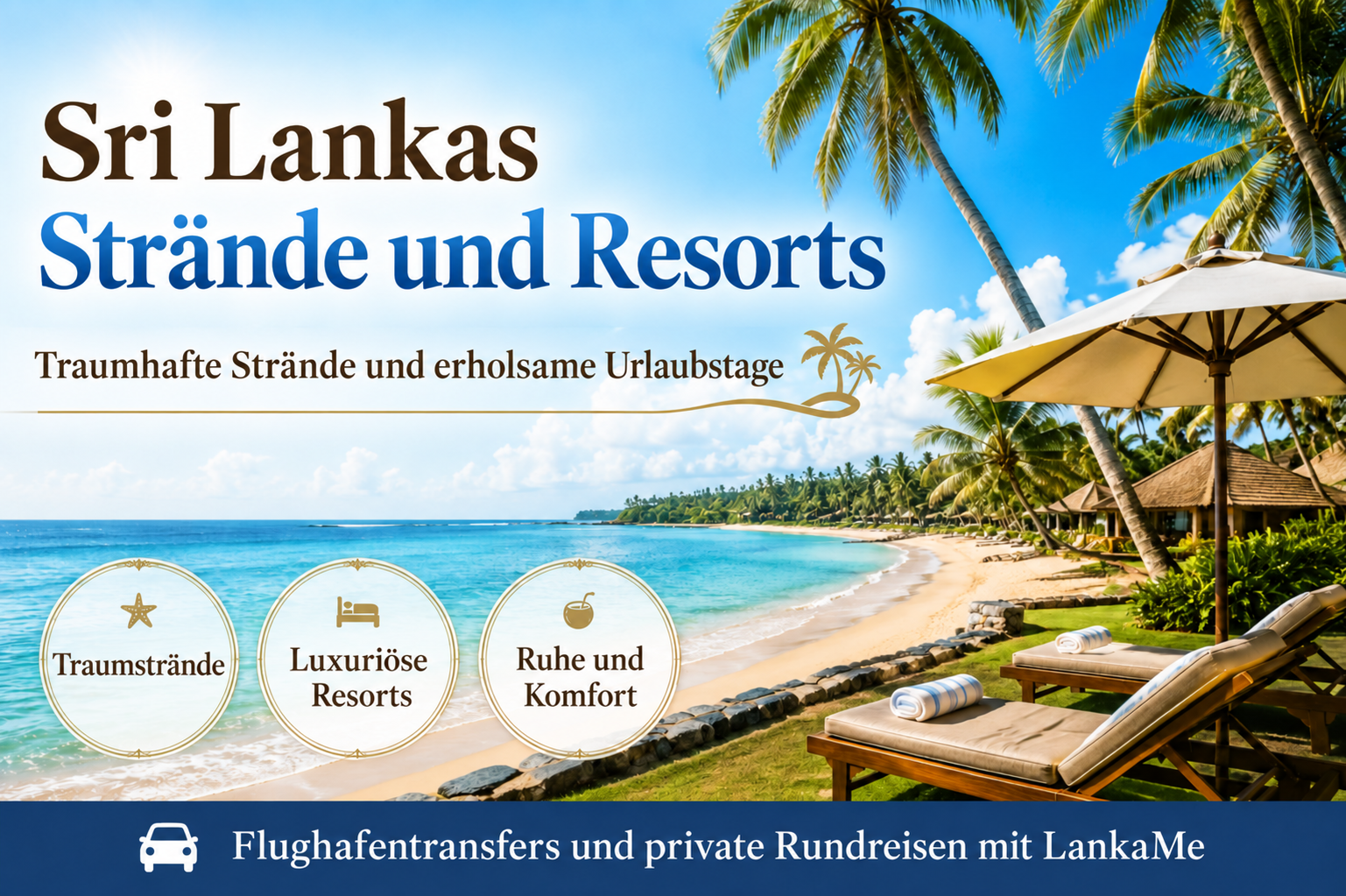 Sri Lankas Strände und Resorts