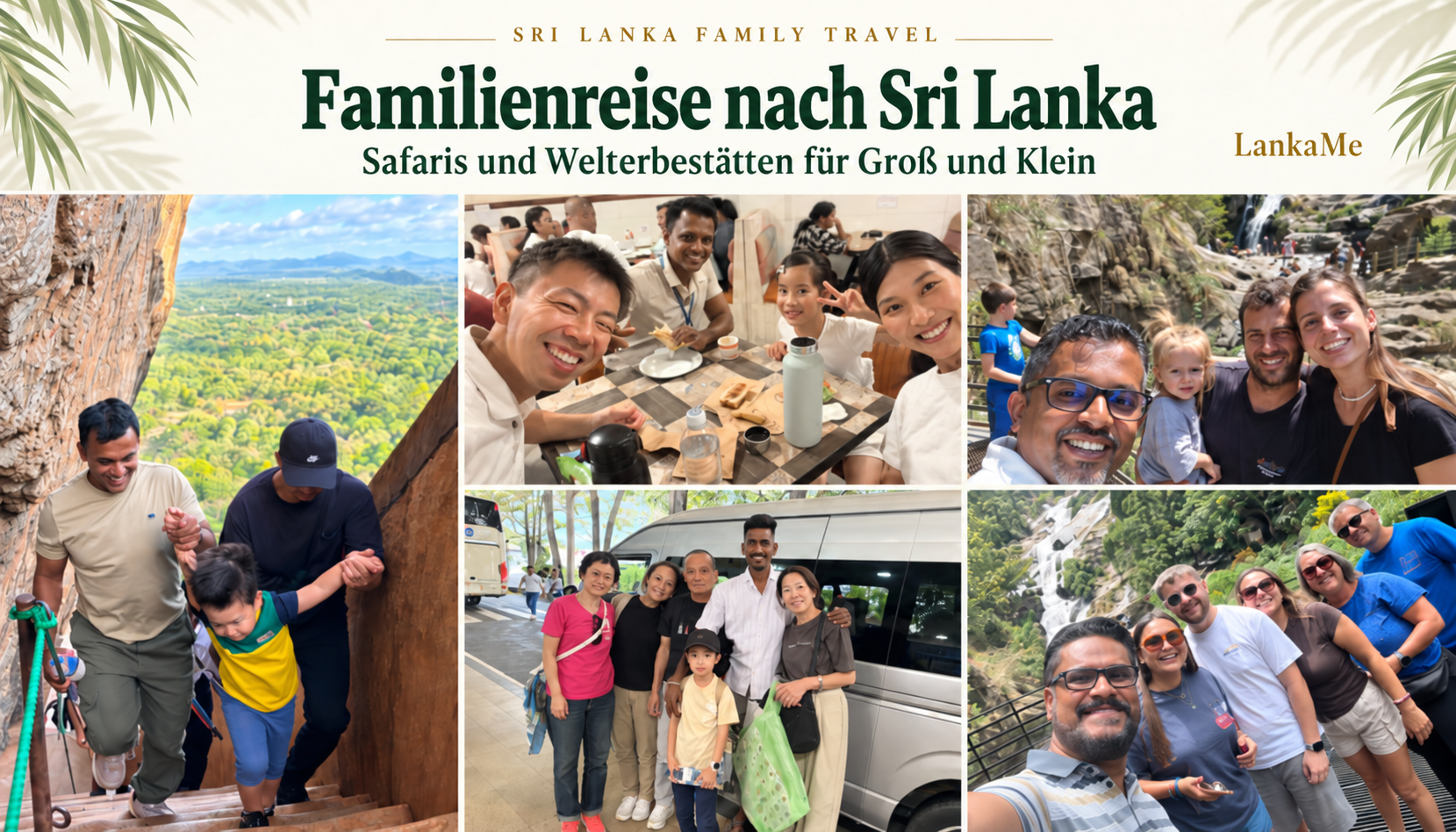 Familienreise nach Sri Lanka: Safaris und Welterbestätten für Groß und Klein