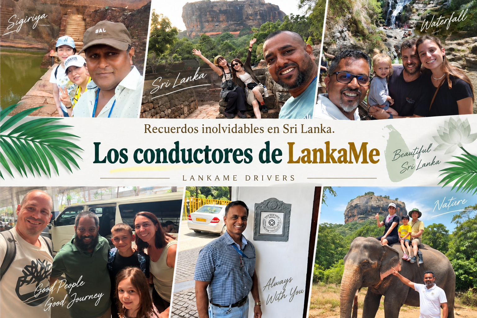 Conductores de LankaMe