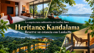 Heritance Kandalama: arquitectura de Geoffrey Bawa y reserva de habitaciones