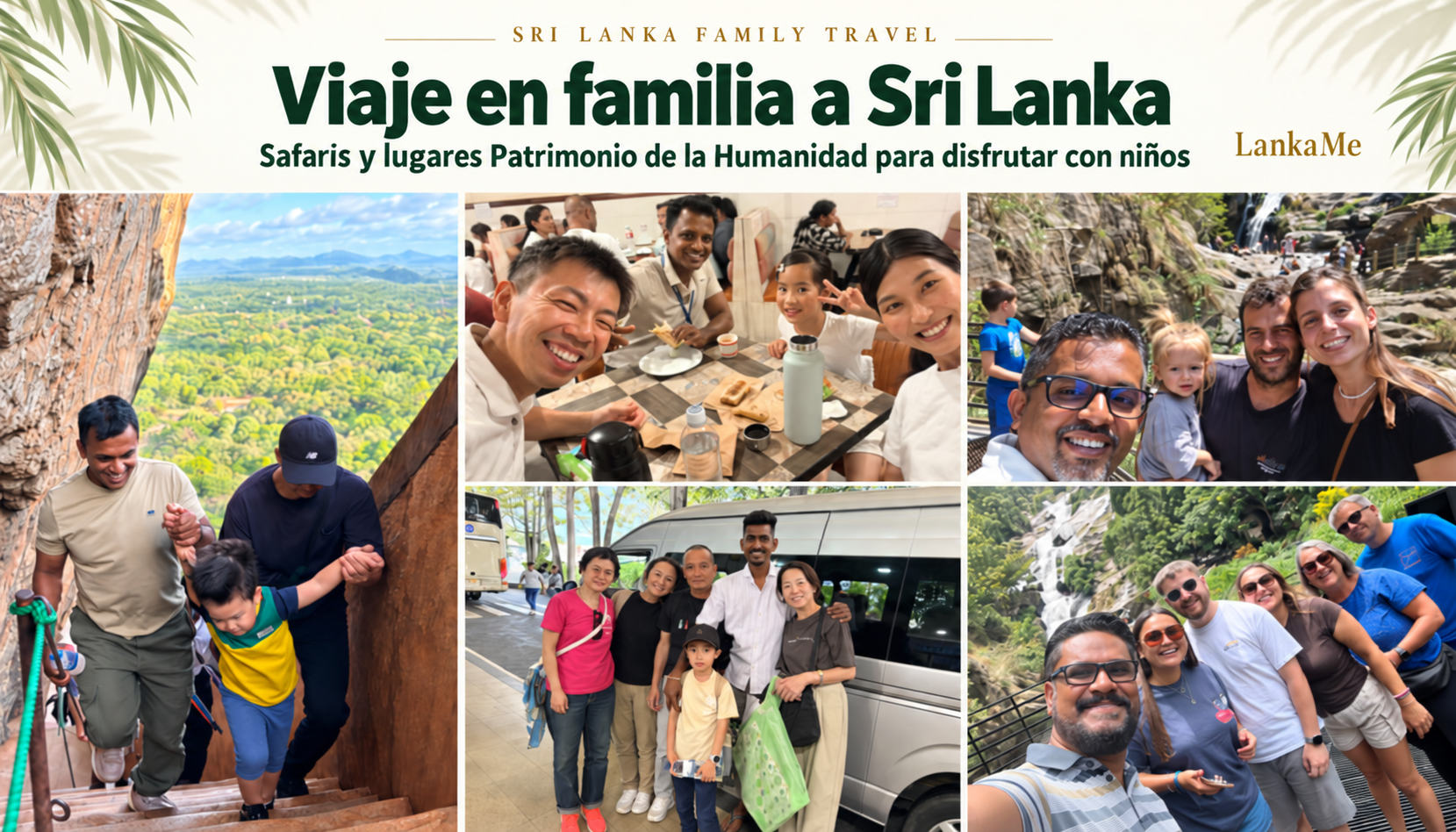 Viaje en familia a Sri Lanka: safaris y lugares Patrimonio de la Humanidad con niños