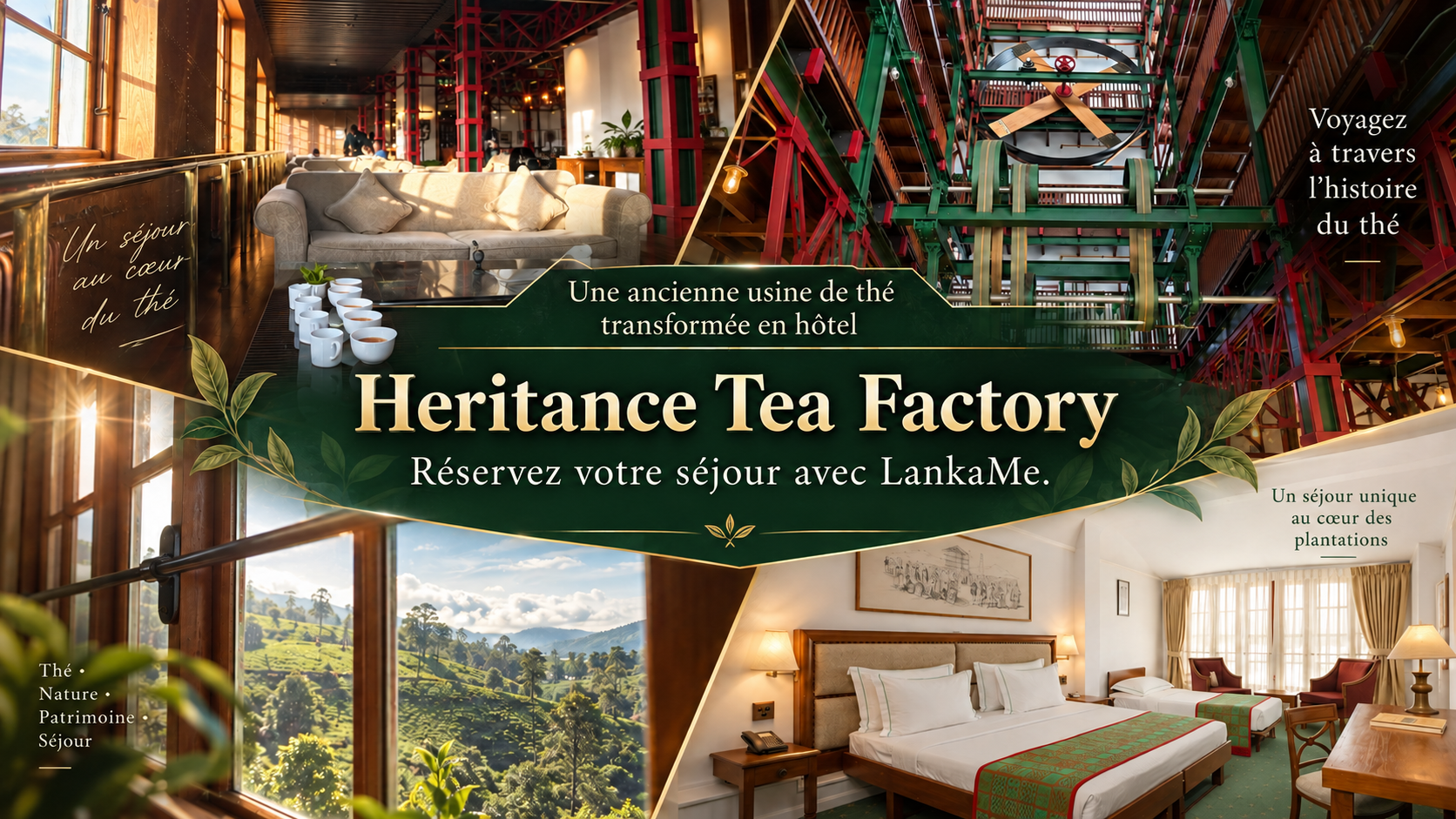 Heritance Tea Factory : chambres et réservation à Nuwara Eliya