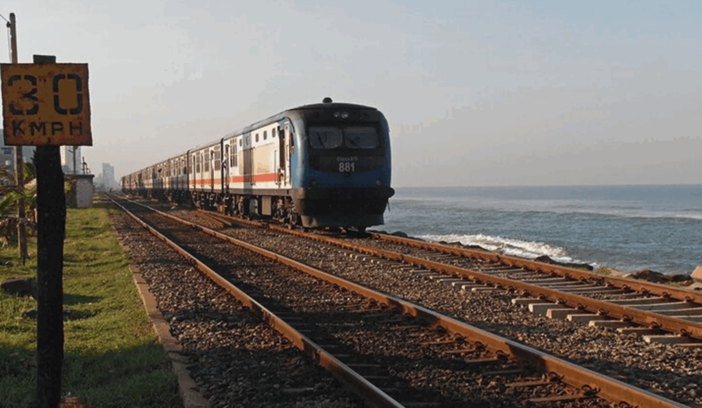 コロンボからゴールへの列車