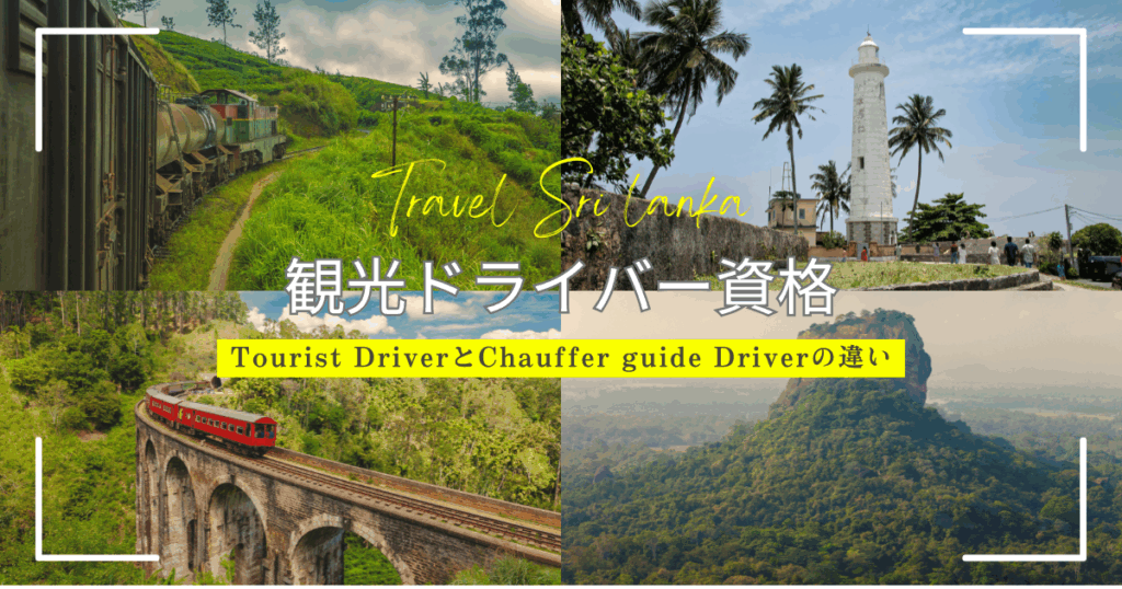スリランカでツーリストカーを運転する観光ドライバー資格を紹介！政府公認資格とは？