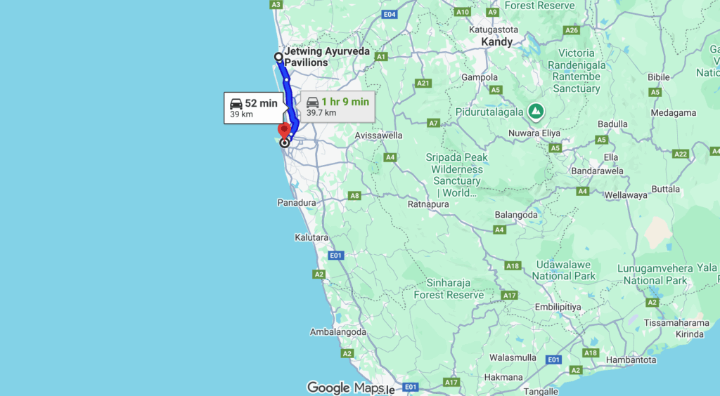 ネゴンボからコロンボ