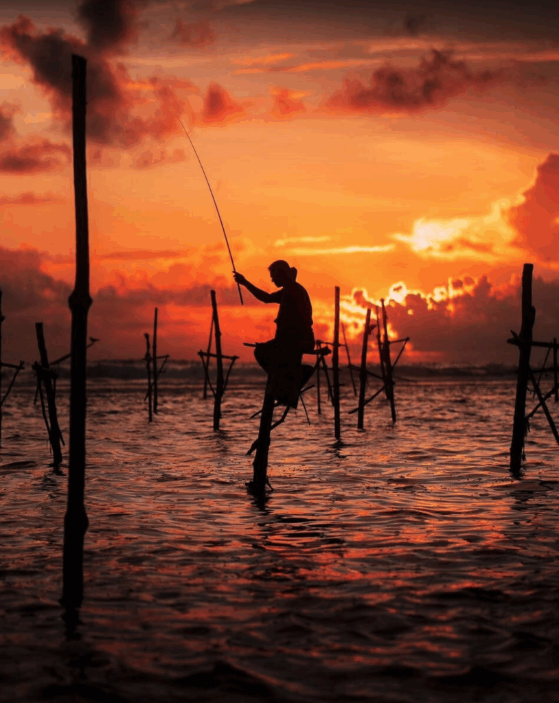 スティルトフィッシャーマン（高床式漁師）