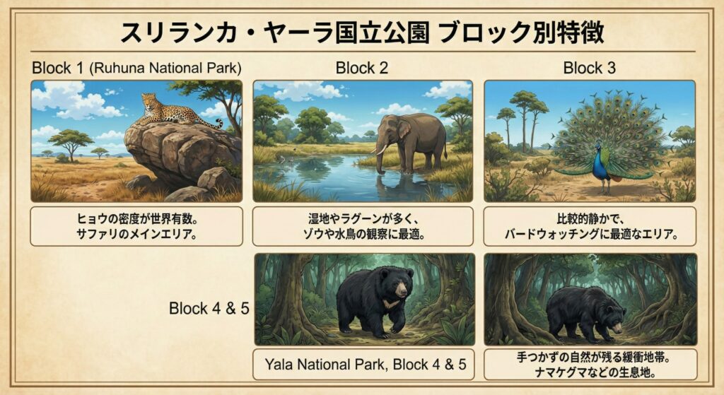 ヤーラ国立公園の特徴