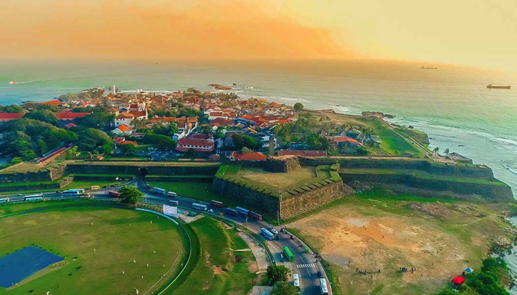 ゴールの街並み