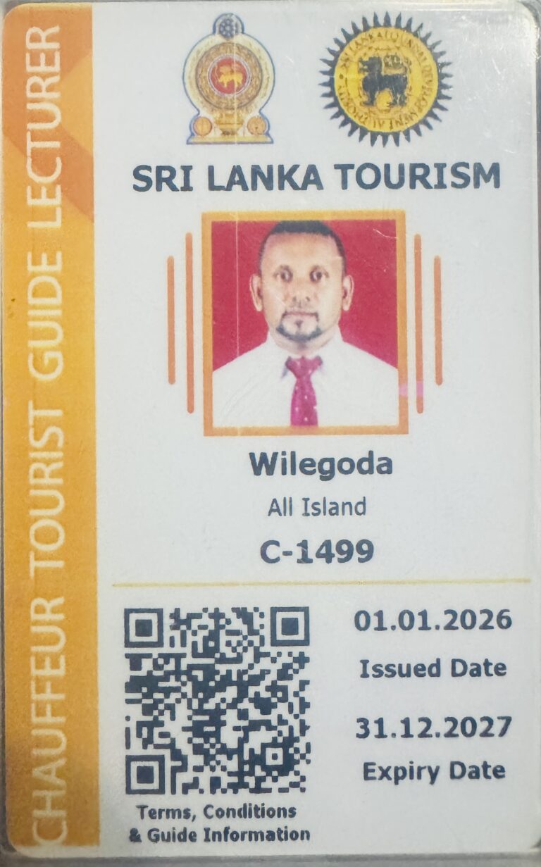 Chari Chauffeur guide license card