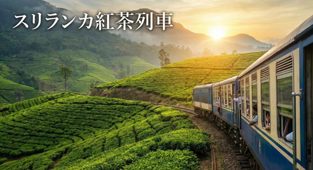 スリランカで紅茶列車(鉄道)に乗ろう！ナインアーチブリッジを含むおすすめの区間や予約方法を解説！