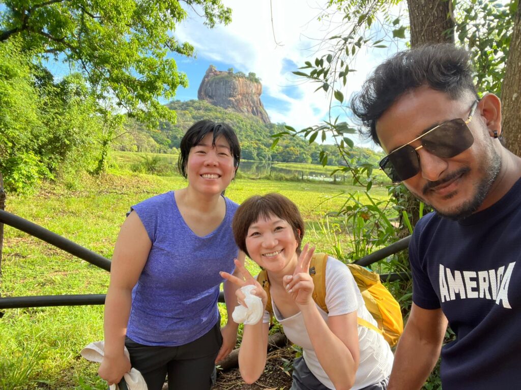 ランカミーのドライバー「クサル」とお客様