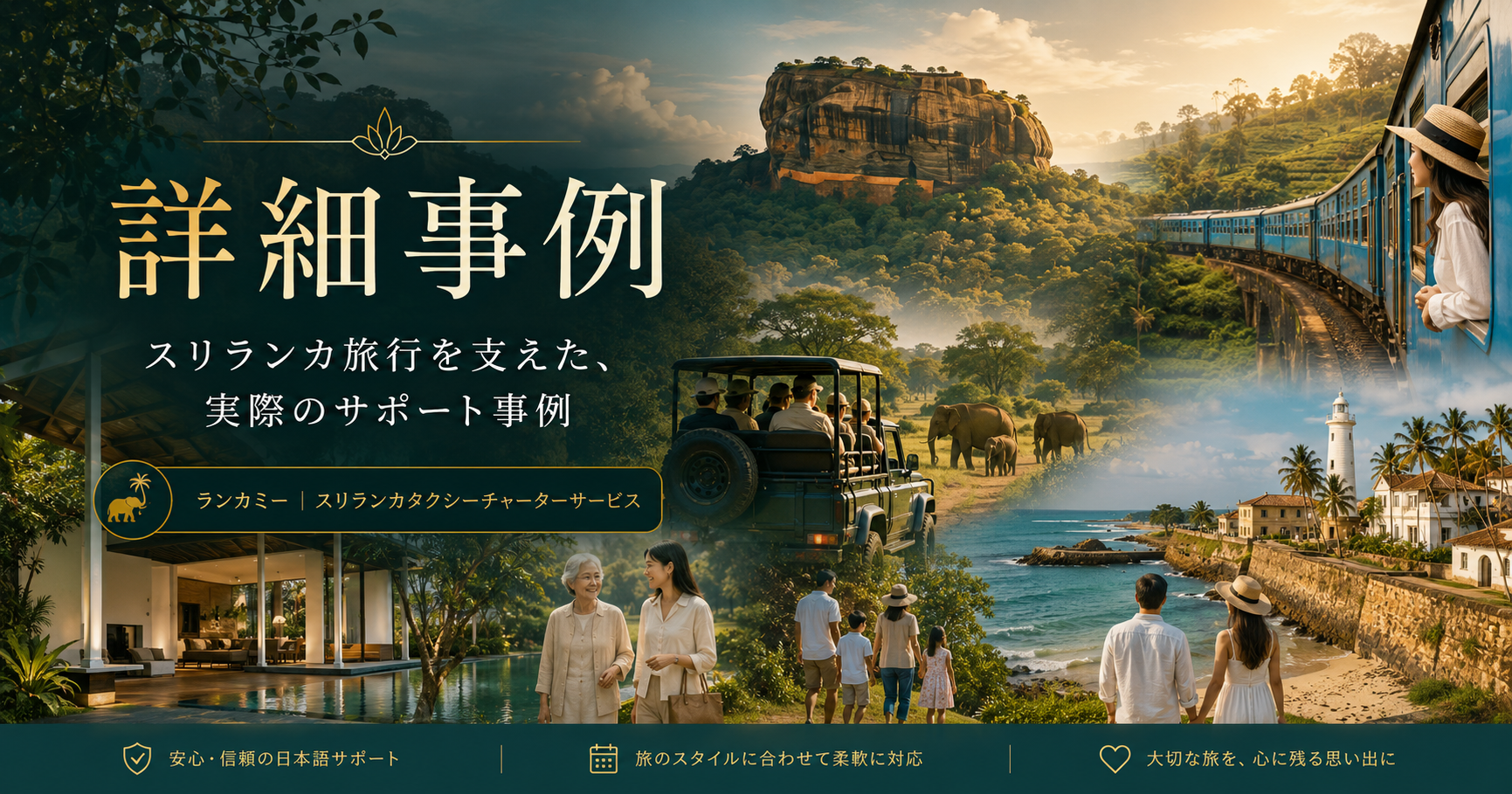 ランカミーのスリランカ旅行サポート事例