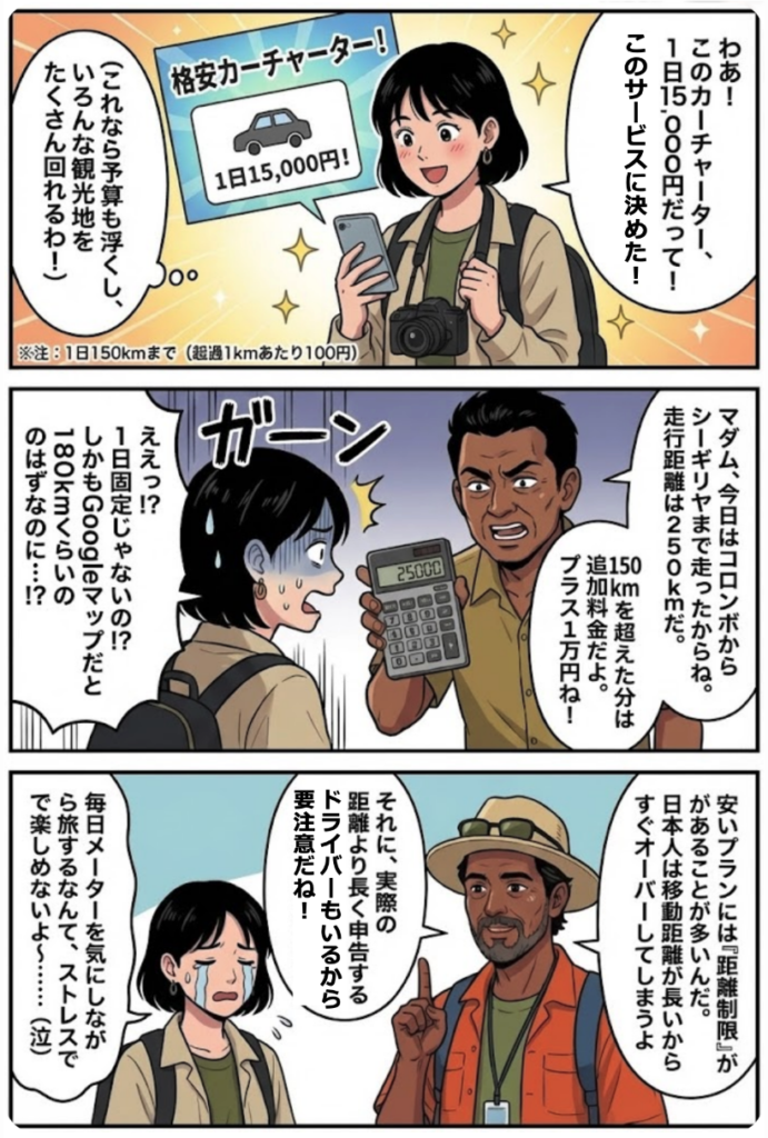 スリランカでよくあるぼったくり