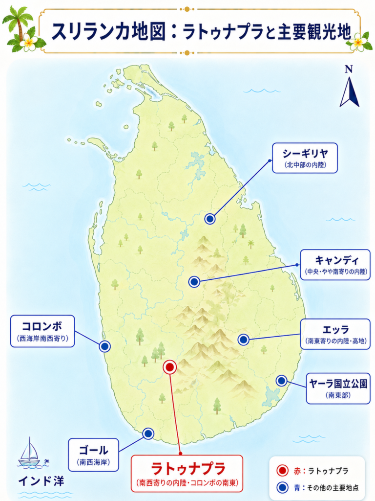 ラトゥナプラの場所