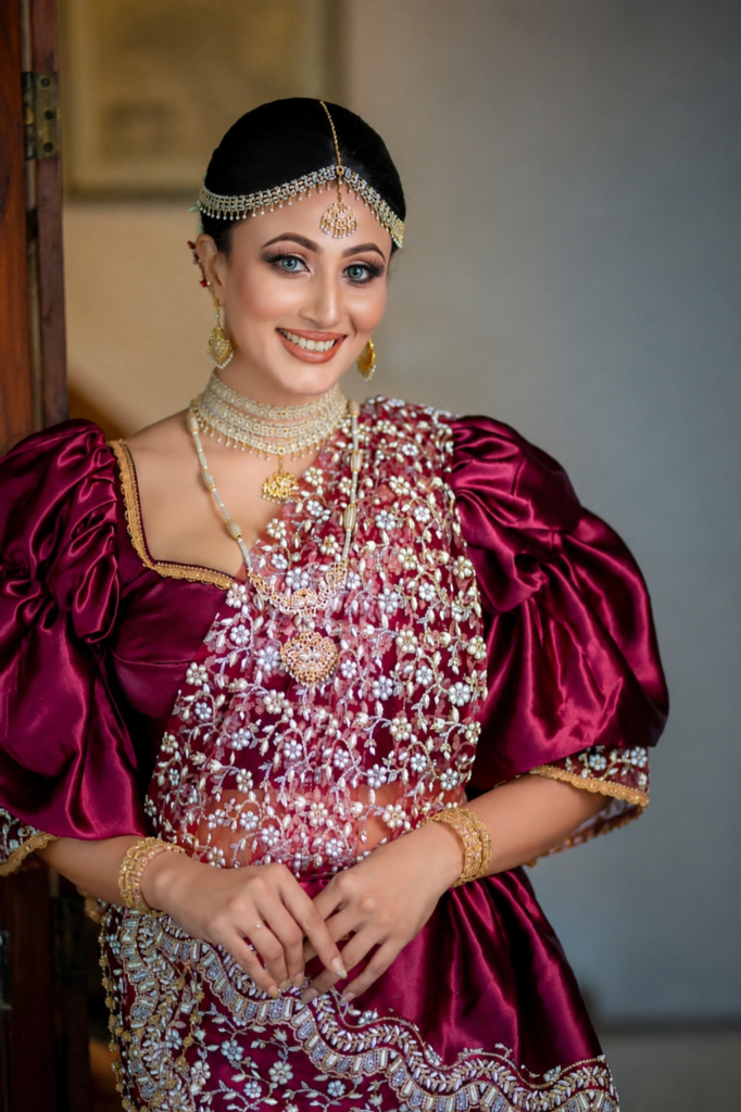 with jewellery