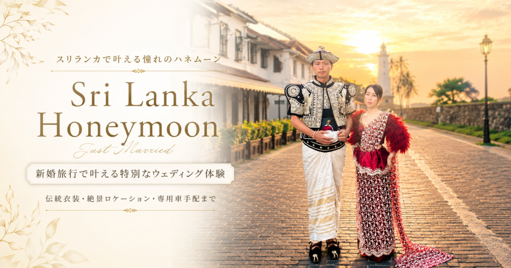 新婚旅行でスリランカに行こう！ハネムーンを楽しむウェデイングプランを紹介！
