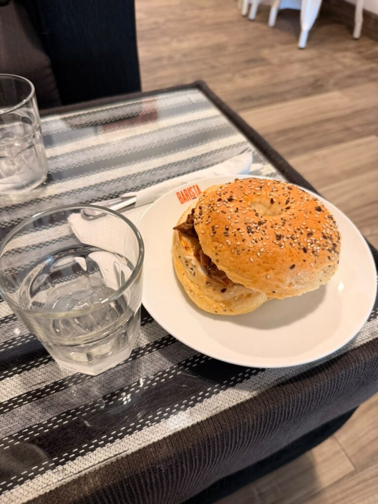Barista Coffee のベーグル