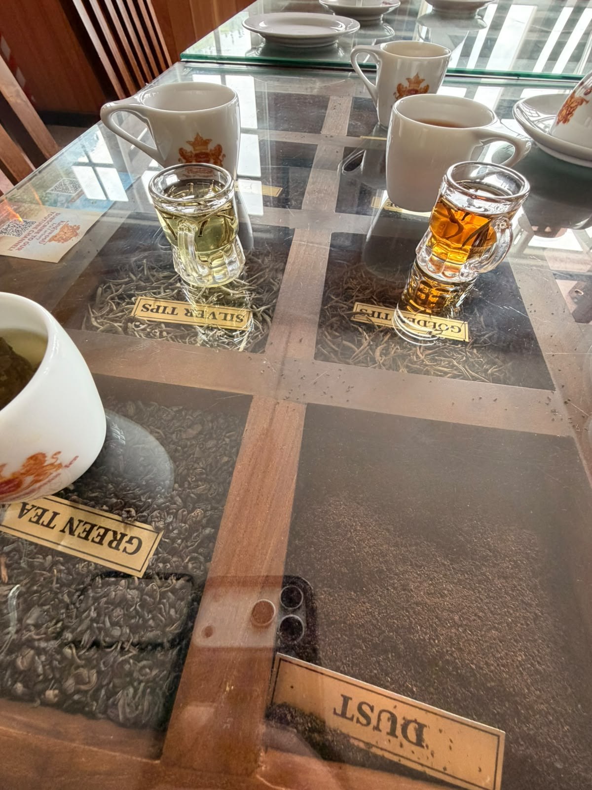 キングスウッドの紅茶テイスティング