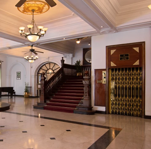 Queen’s Hotel Kandyの内装