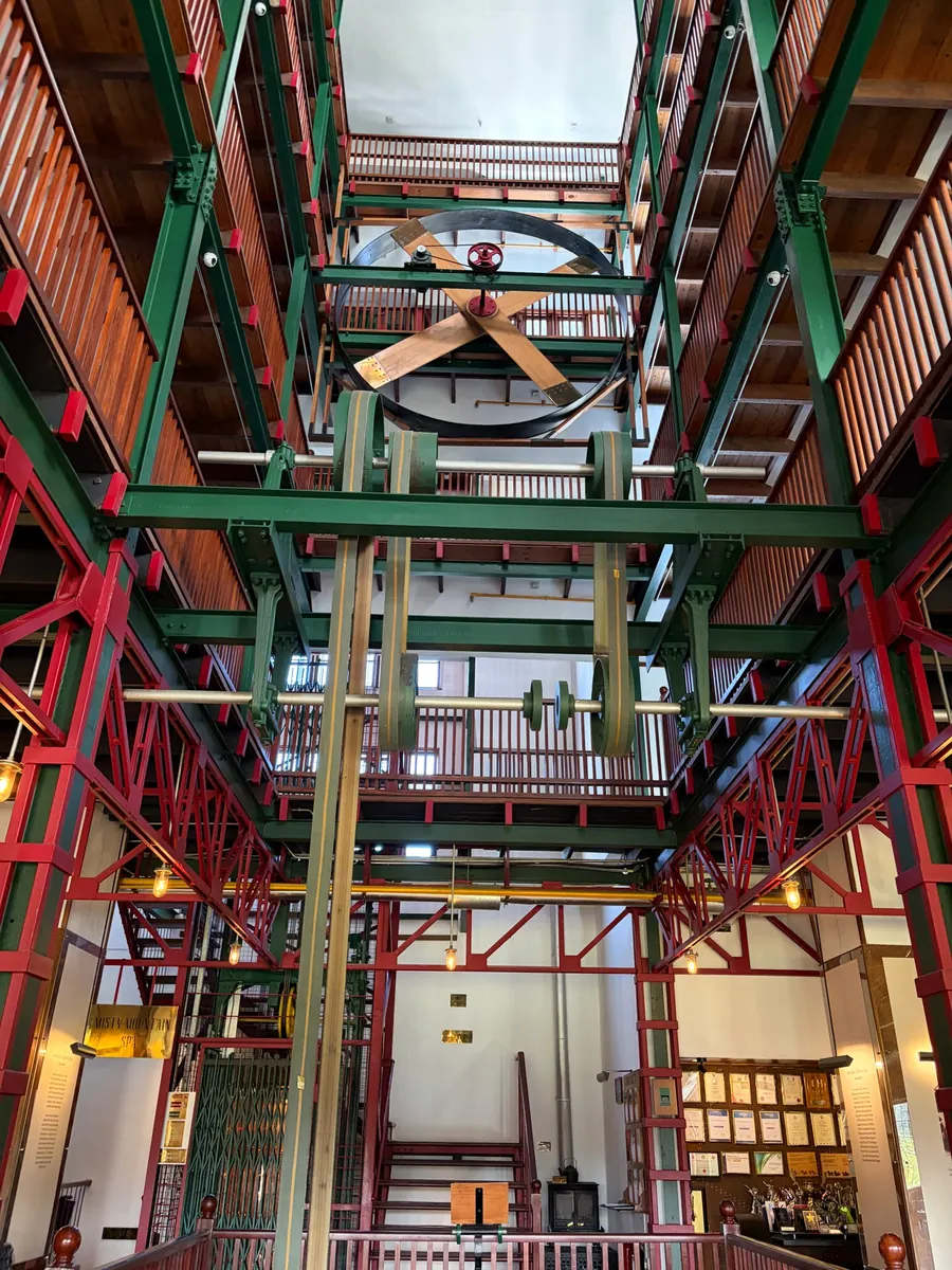 Atrium of the former tea factory — Heritance Tea Factory