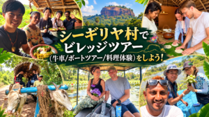 シーギリヤ村でビレッジツアー(牛車/ボートツアー/料理体験)をしよう!