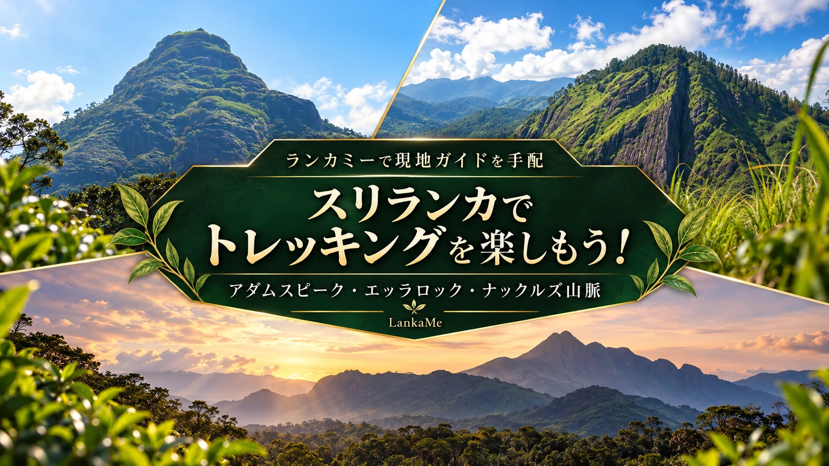 アダムスピーク・エッラロック・ナックルズ山脈のトレッキング