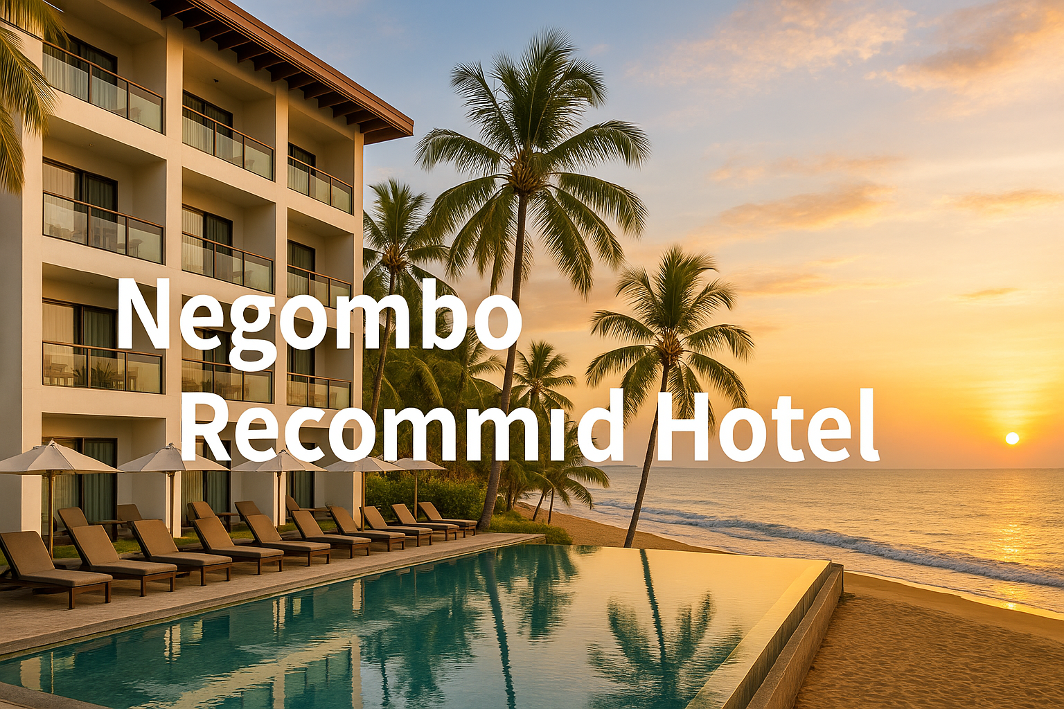 7 Recommended Hotels in Negombo, the Gateway to Sri Lanka！From 5-star to low price selection.