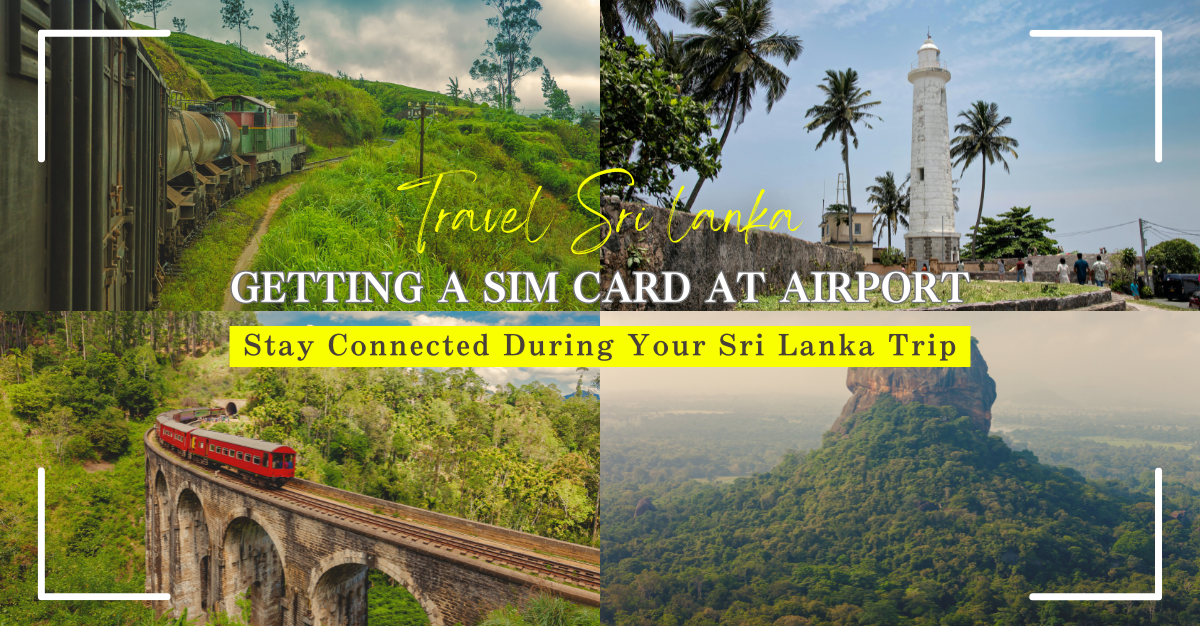 Getting a SIM Card at Bandaranaike International Airport: Stay Connected During Your Sri Lanka Trip.