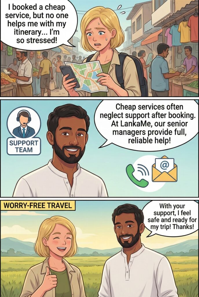 LankaMe’s support system