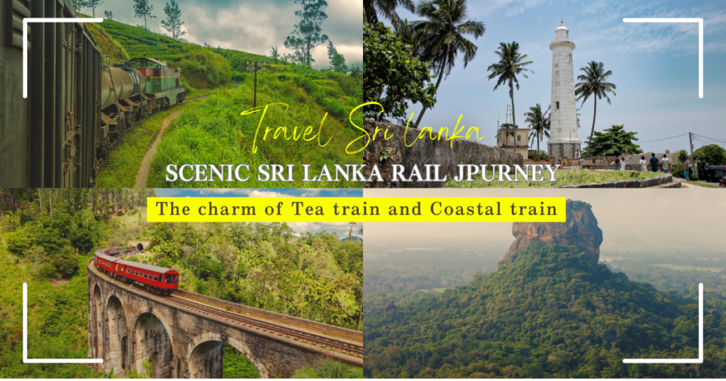 Scenic Sri Lanka Rail Journey: The Charm of the Tea Train from Kandy to Ella and Coastal Train from Colombo to Galle