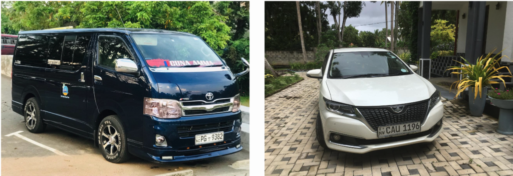 Car Hire with driver in Sri Lanka