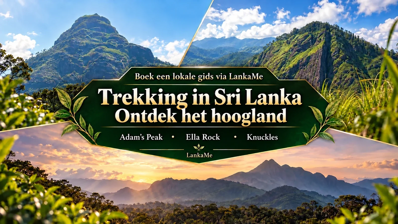 Trekking in Sri Lanka: Adam's Peak, Ella Rock en Knuckles