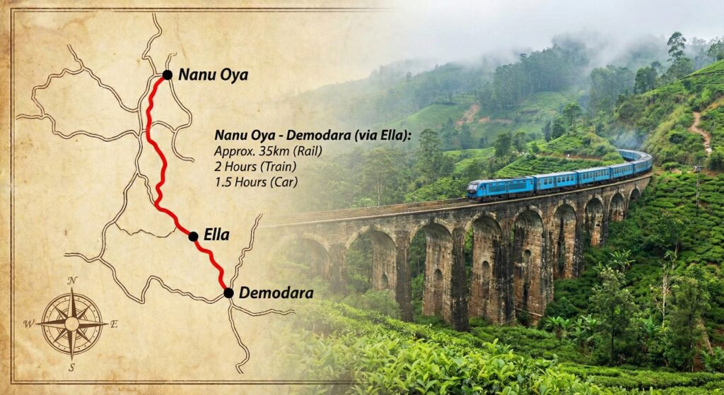 From Nanu Oya to Ella