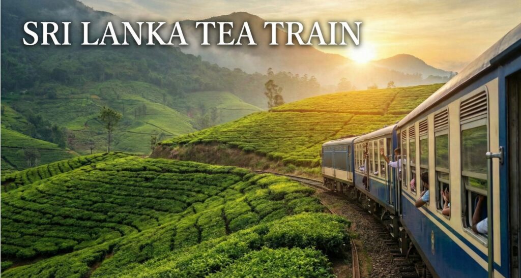 Ride Sri Lanka’s “Tea Train”! Recommended Scenic Routes (Including the Nine Arches Bridge) and How to Book Tickets