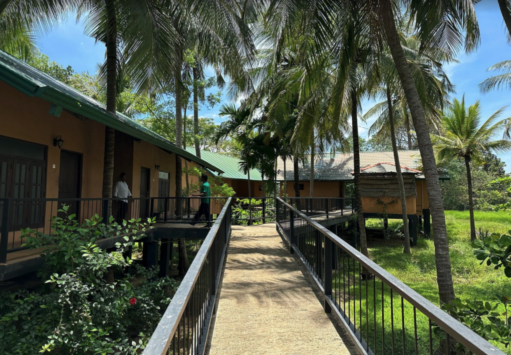 Ishiwara Ayurveda facility in the Sigiriya area