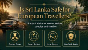 Premium safety guide image for European travellers visiting Sri Lanka