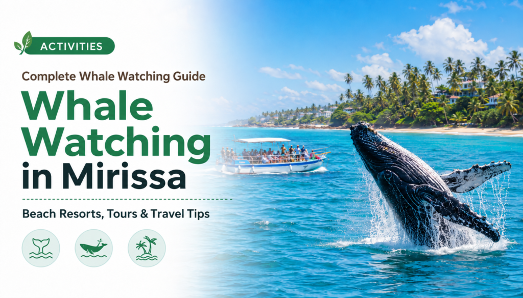 Mirissa whale watching in Sri Lanka: tours, beach resorts and travel tips