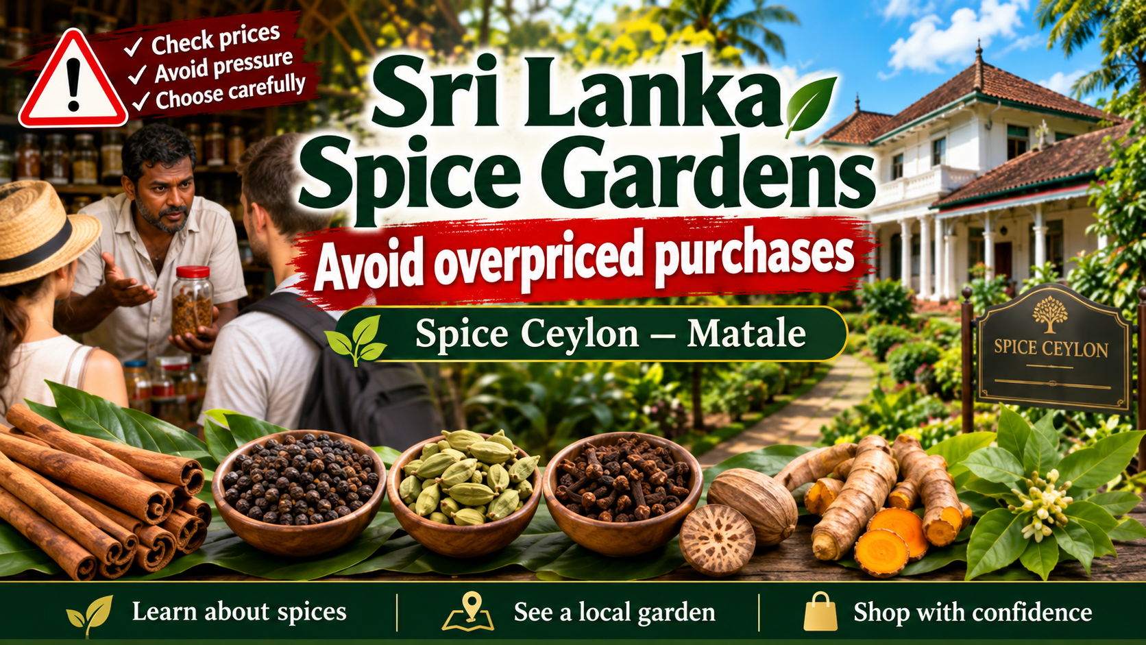 Read our Sri Lanka spice garden guide