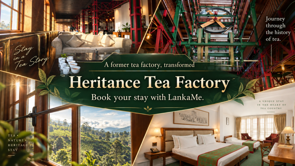 Heritance Tea Factory: stay in a former tea factory in Sri Lanka’s highlands