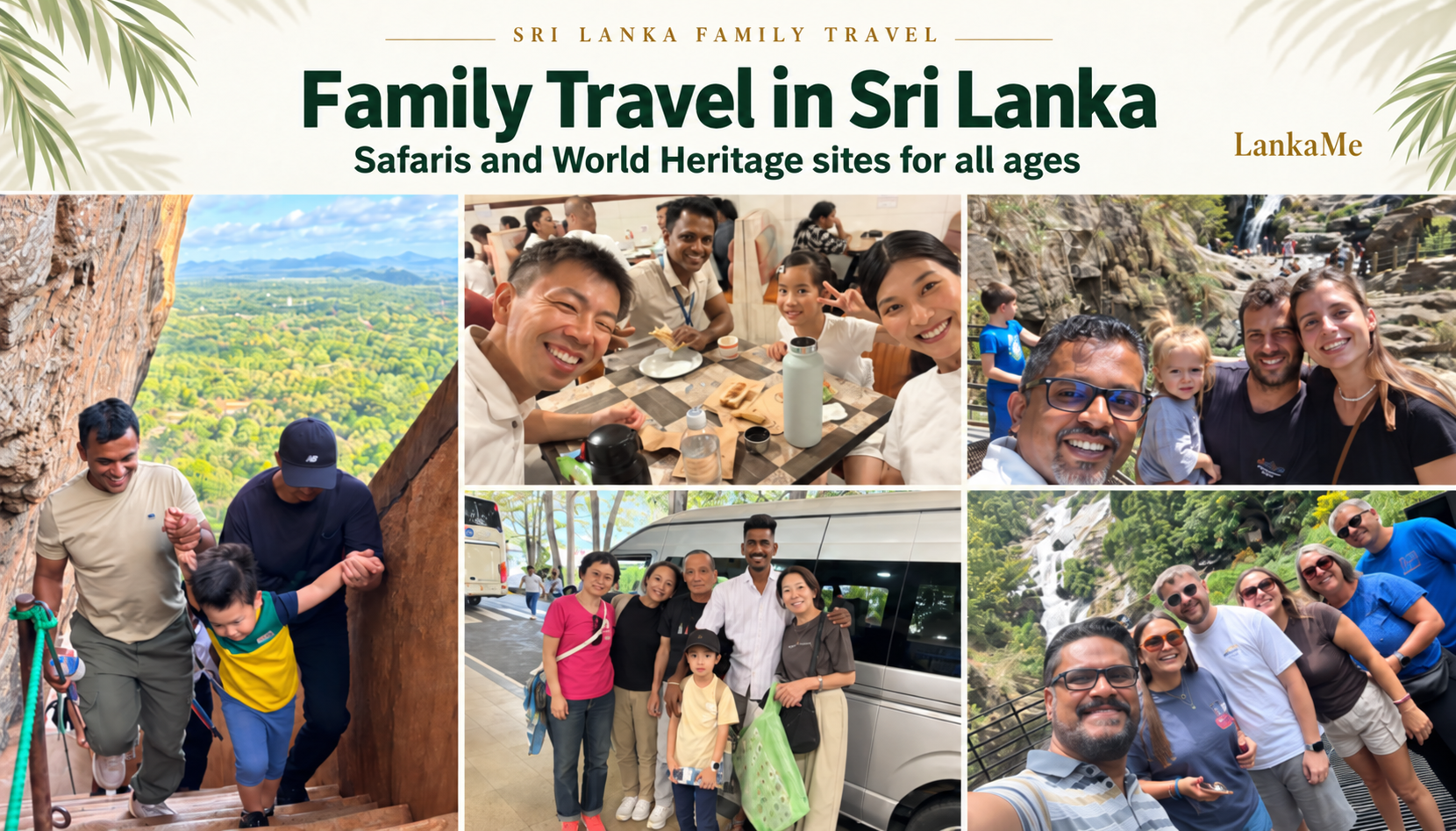 Family travel in Sri Lanka: safaris and World Heritage sites for all ages